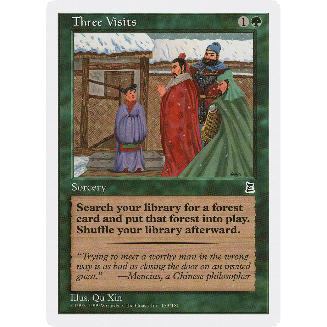 Three Visits (PTK-153) - Portal Three Kingdoms
