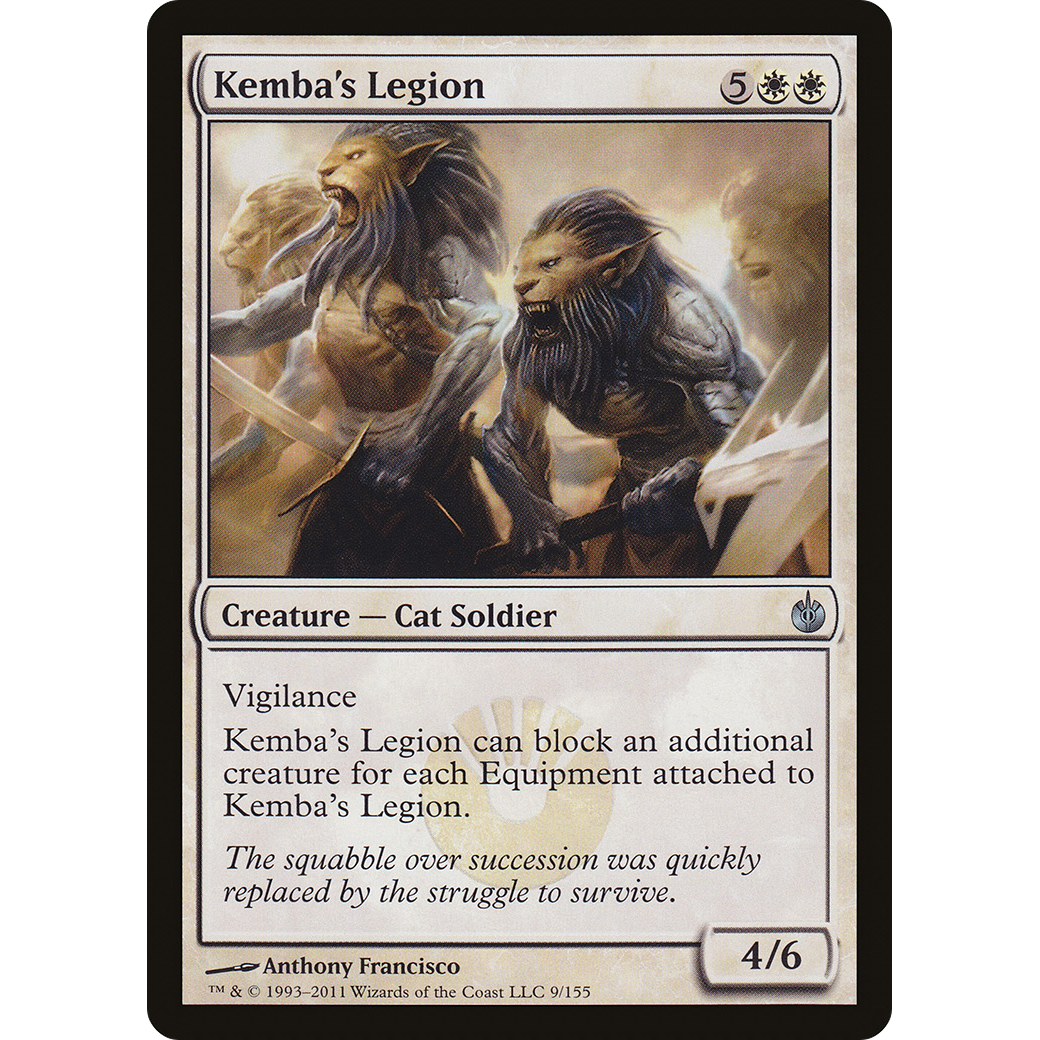 Kemba's Legion (MBS-009) - Mirrodin Besieged