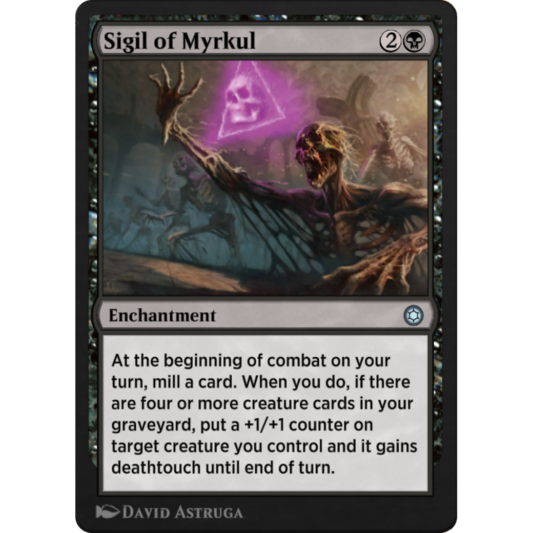 Sigil of Myrkul (HBG-168) - Alchemy Horizons: Baldur's Gate