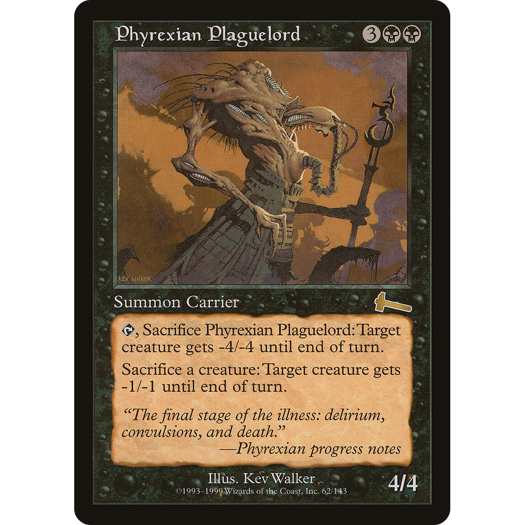 Phyrexian Plaguelord (ULG-062) - Urza's Legacy