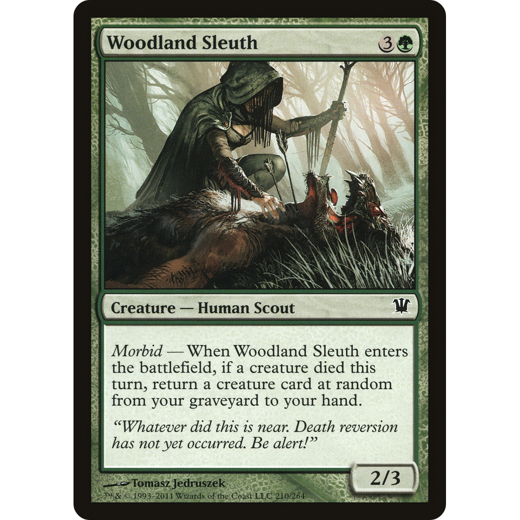 Woodland Sleuth (ISD-210) - Innistrad Foil