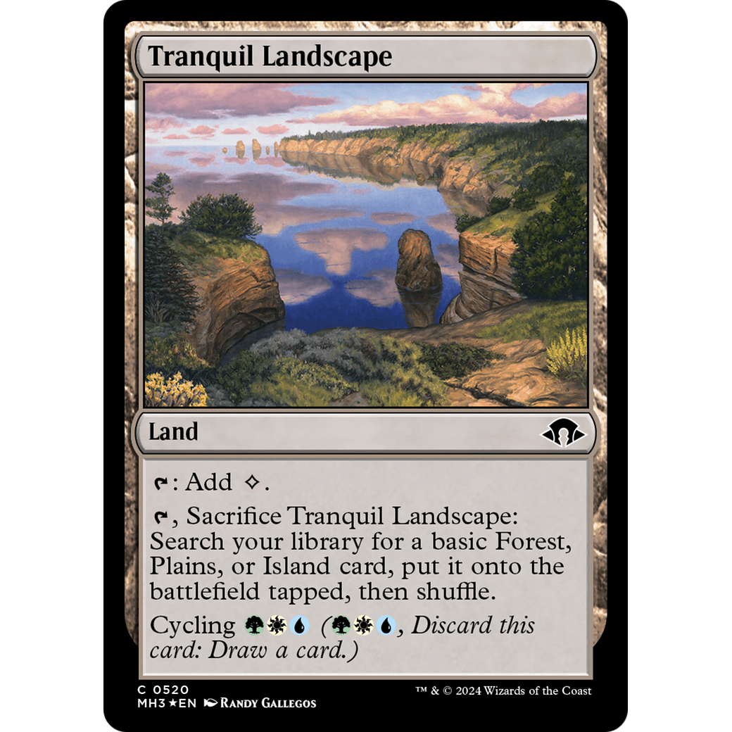 Tranquil Landscape (MH3-520) - Modern Horizons 3 Foil
