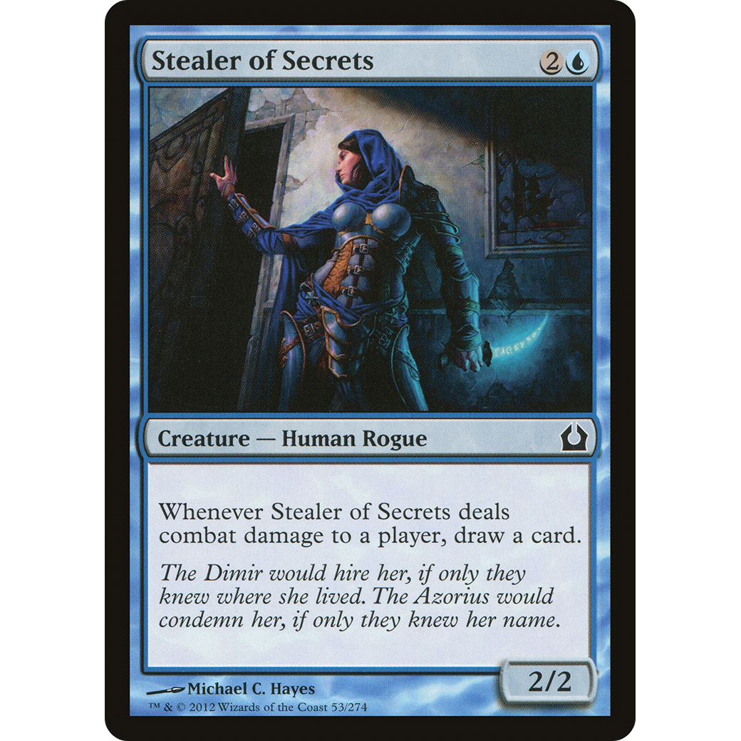 Stealer of Secrets (RTR-053) - Return to Ravnica Foil