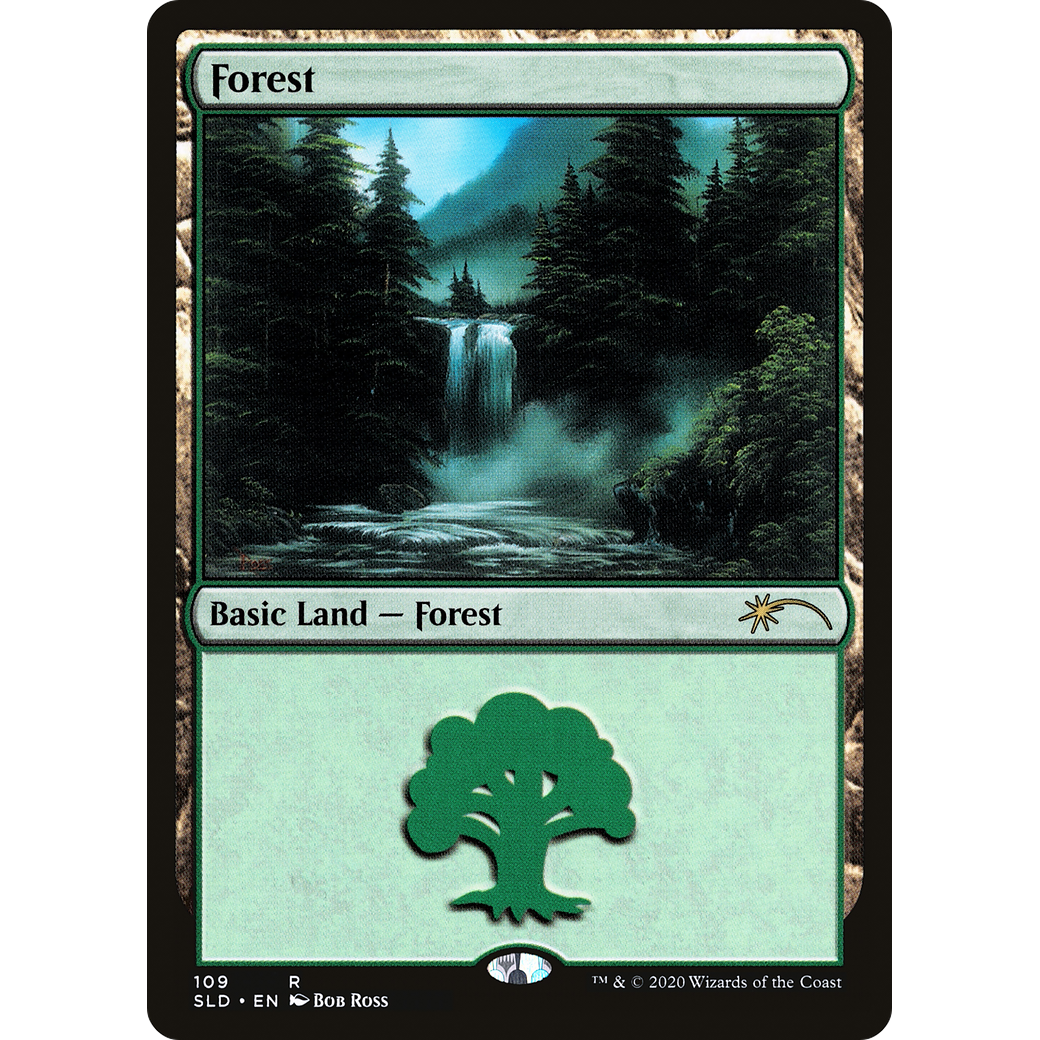 Forest (109) (Bob Ross) (SLD-109) - Secret Lair Drop