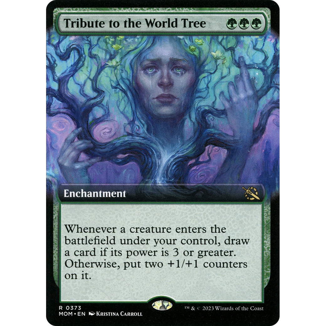 Tribute to the World Tree (MOM-373) - March of the Machine: (Extended Art)