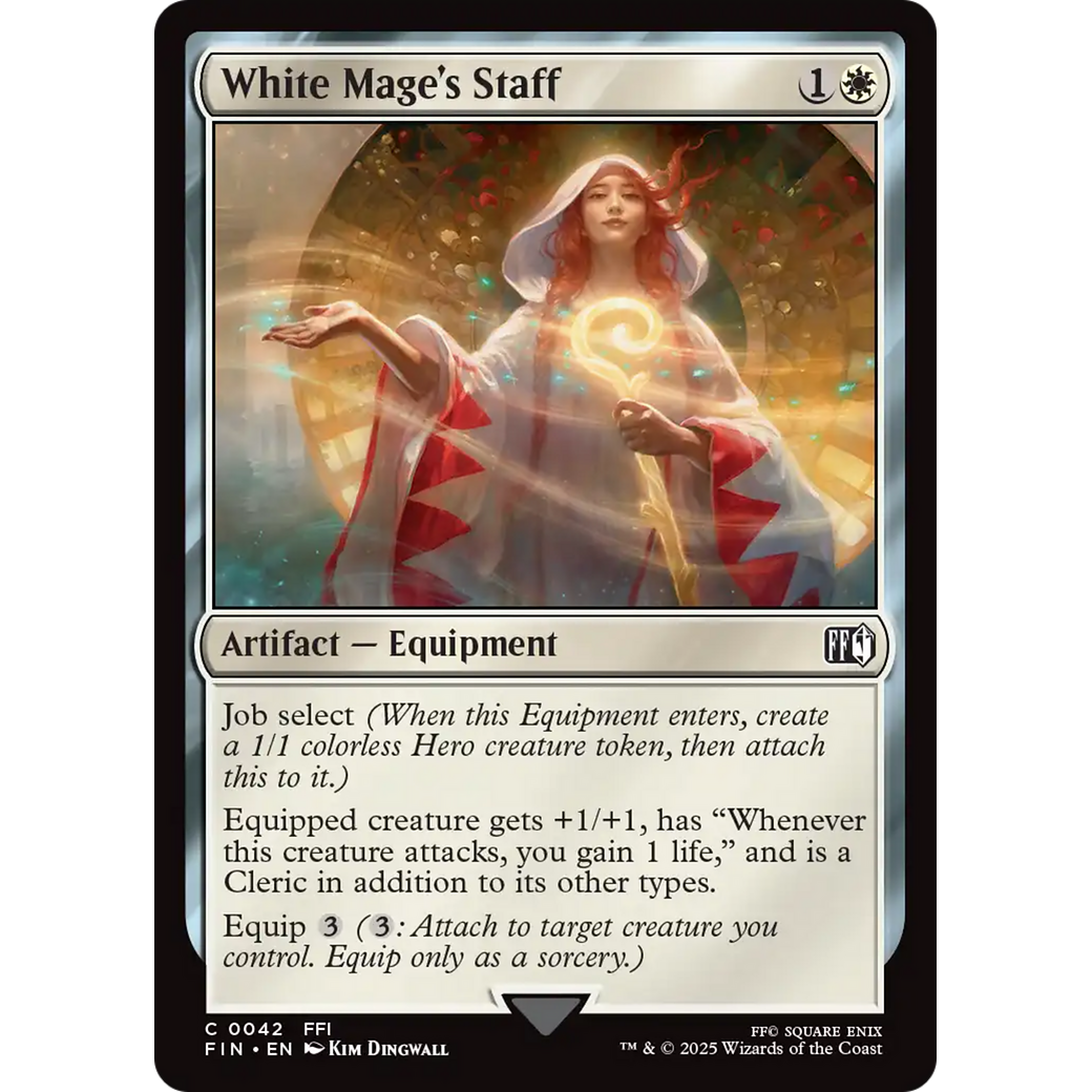White Mage's Staff (FIN-042) - FINAL FANTASY