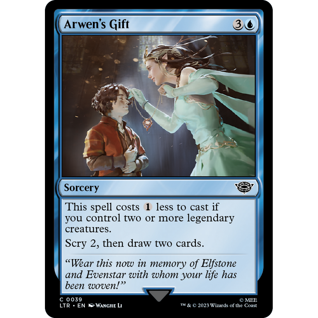 Arwen's Gift (LTR-039) - The Lord of the Rings: Tales of Middle-earth Foil