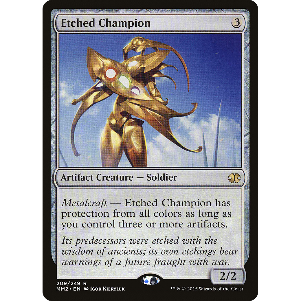 Etched Champion (MM2-209) - Modern Masters 2015