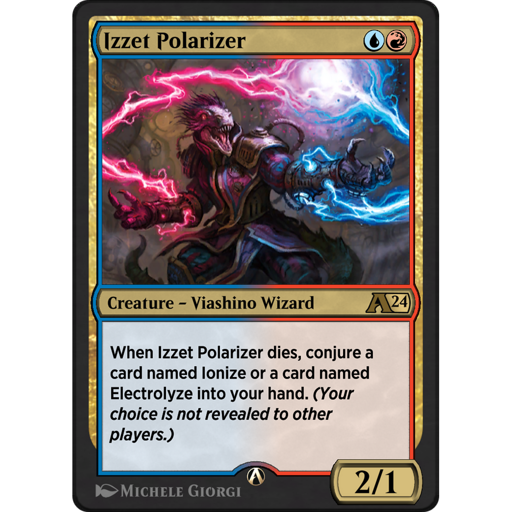 Izzet Polarizer (YMKM-024) - Alchemy: Murders at Karlov Manor
