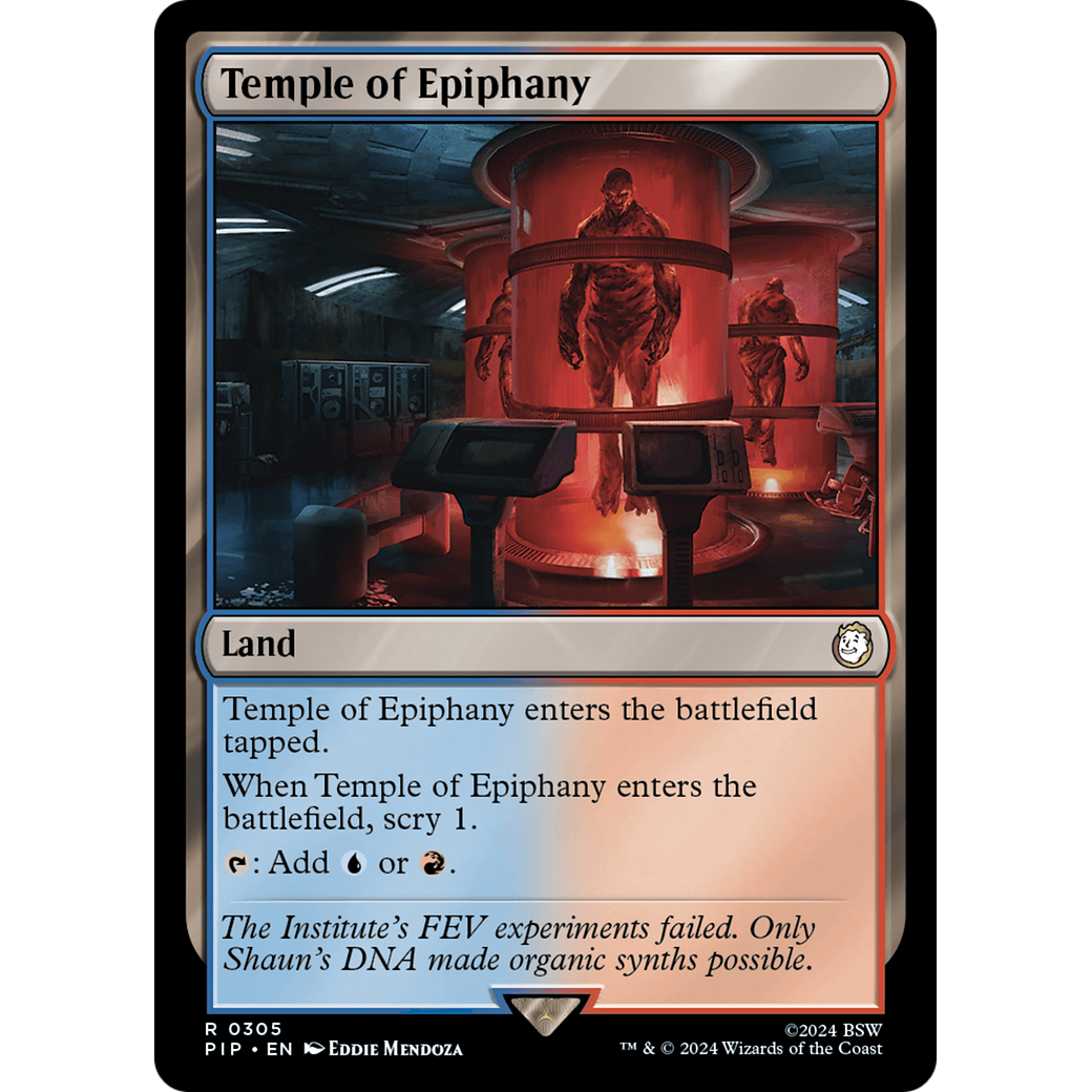 Temple of Epiphany (PIP-305) - Fallout Foil