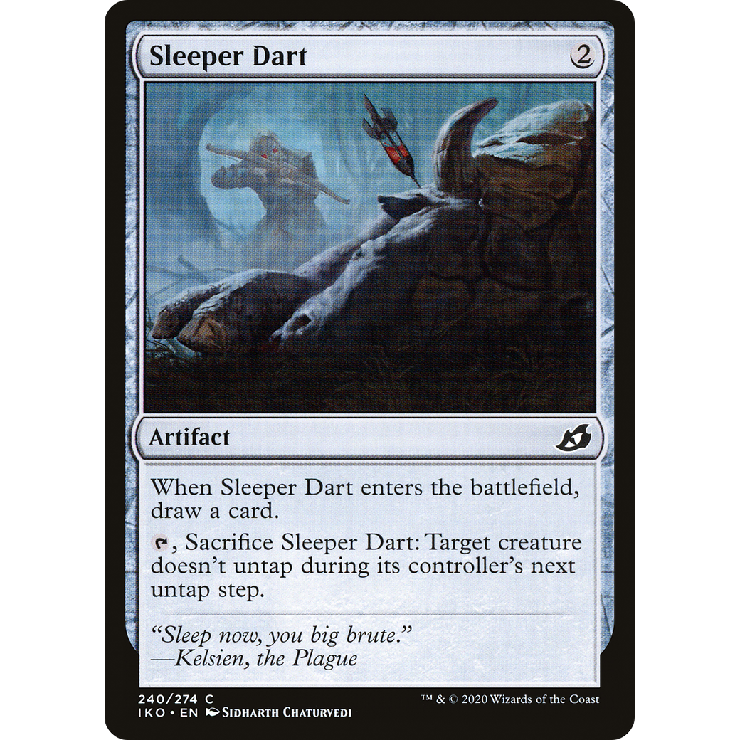 Sleeper Dart (IKO-240) - Ikoria: Lair of Behemoths Foil