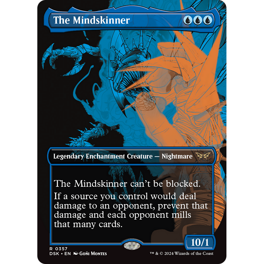 The Mindskinner (DSK-357) - Duskmourn: House of Horror (Borderless)