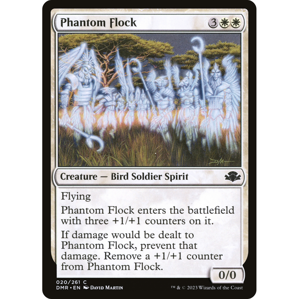 Phantom Flock (DMR-020) - Dominaria Remastered Foil