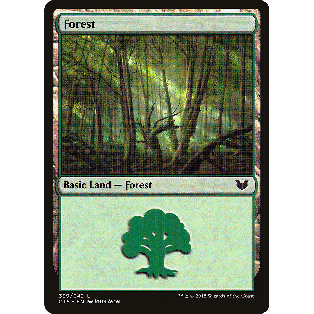 Forest (339) (C15-339) - Commander 2015