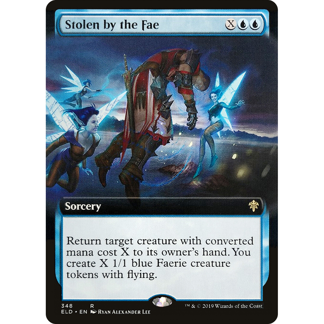Stolen by the Fae (Extended Art) (ELD-348) - Throne of Eldraine: (Extended Art) Foil