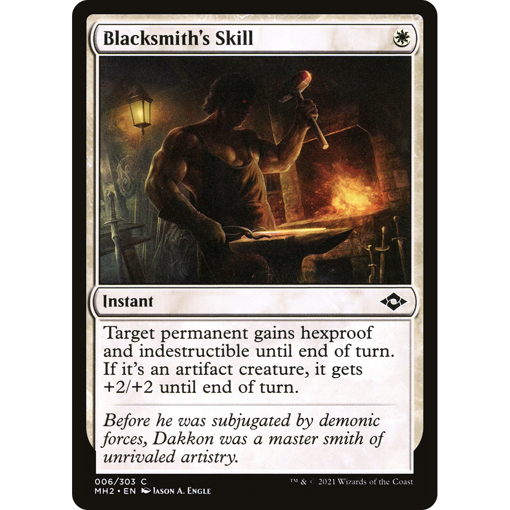 Blacksmith's Skill (MH2-006) - Modern Horizons 2