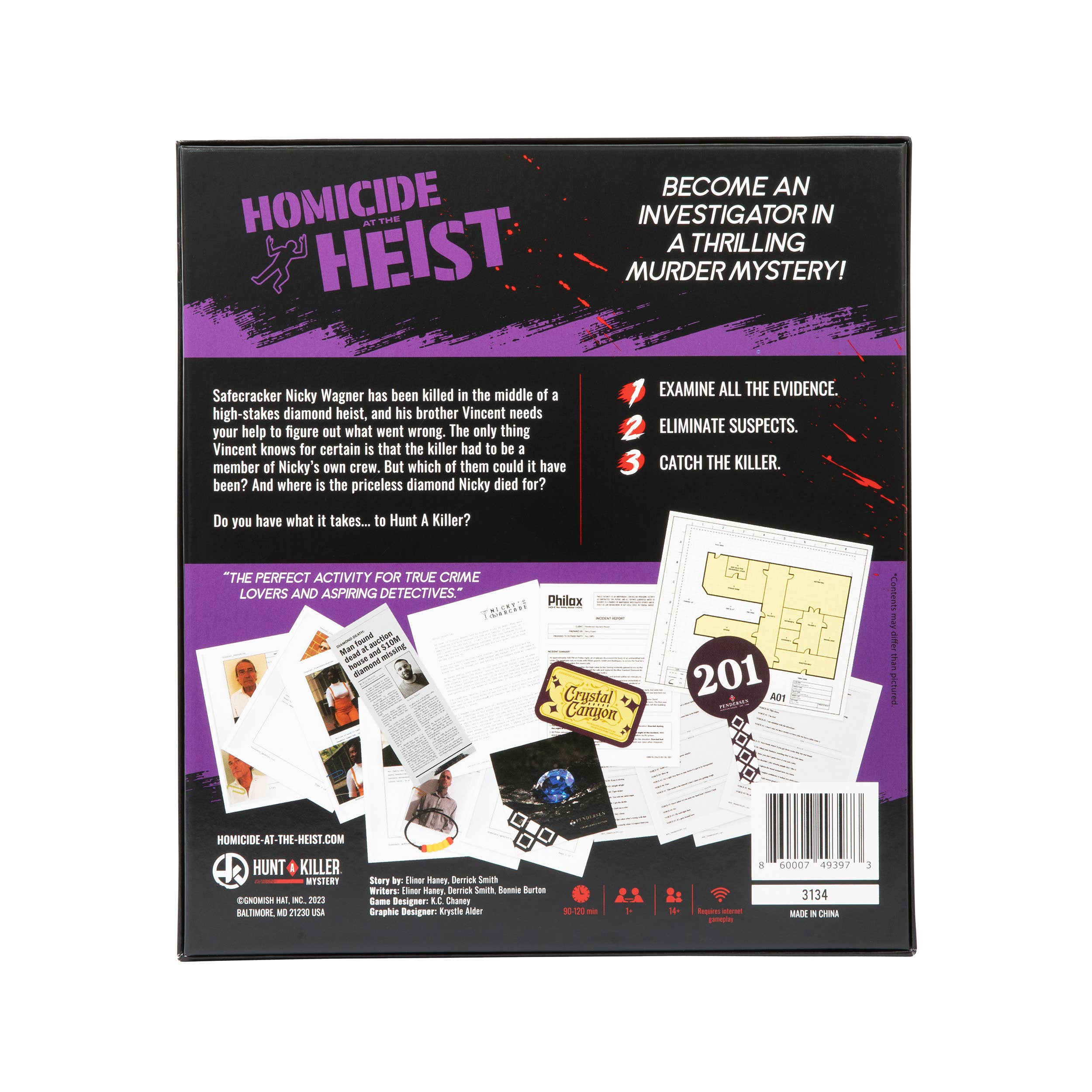 Hunt A Killer: Homicide at the Heist, Murder Mystery Game