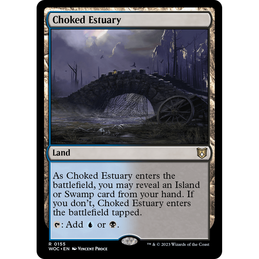 Choked Estuary (WOC-155) - Wilds of Eldraine Commander