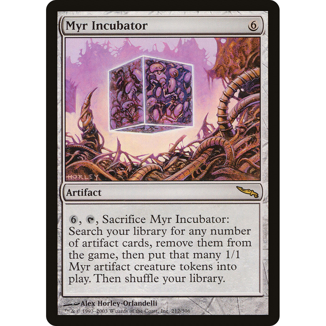 Myr Incubator (MRD-212) - Mirrodin Foil