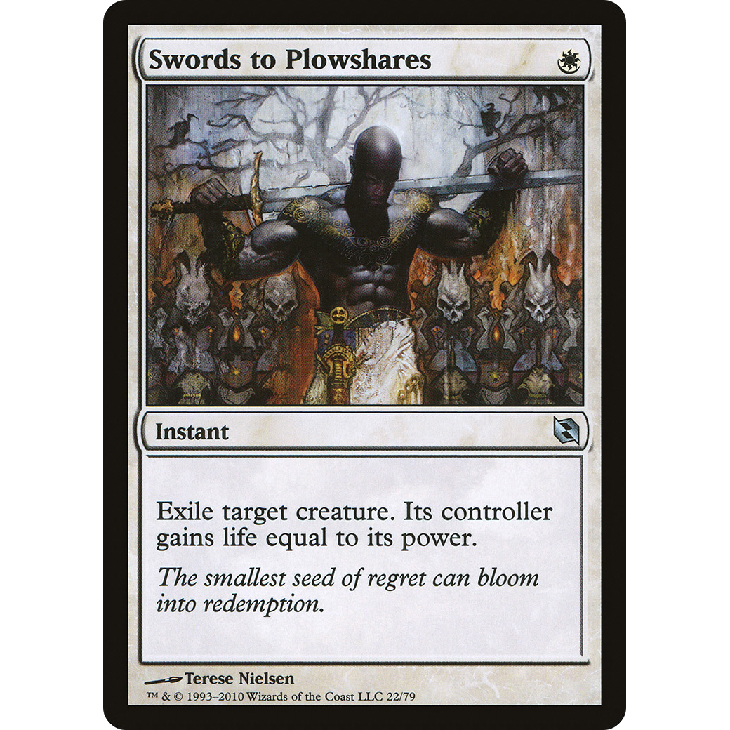 Swords to Plowshares (DDF-022) - Duel Decks: Elspeth vs. Tezzeret