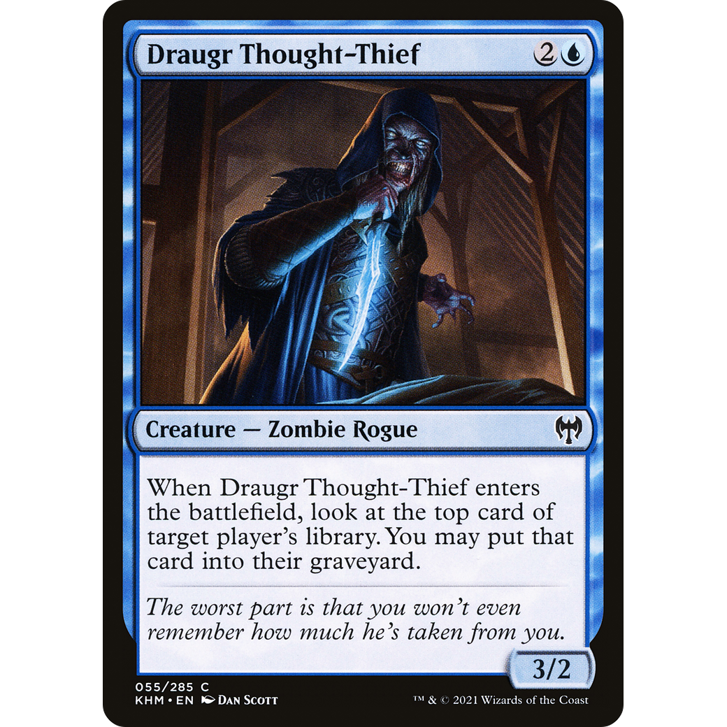 Draugr Thought-Thief (KHM-055) - Kaldheim
