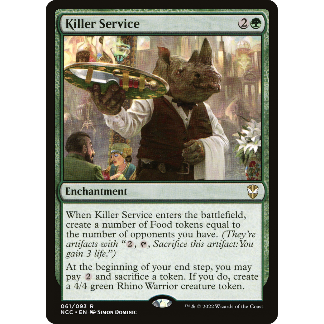 Killer Service (NCC-061) - New Capenna Commander