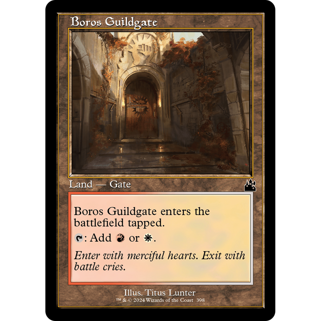 Boros Guildgate (RVR-398) - Ravnica Remastered