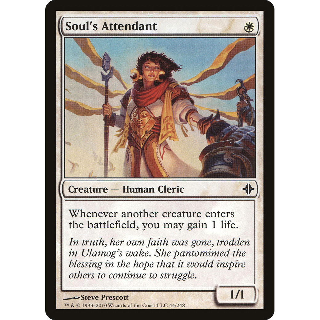 Soul's Attendant (ROE-044) - Rise of the Eldrazi Foil
