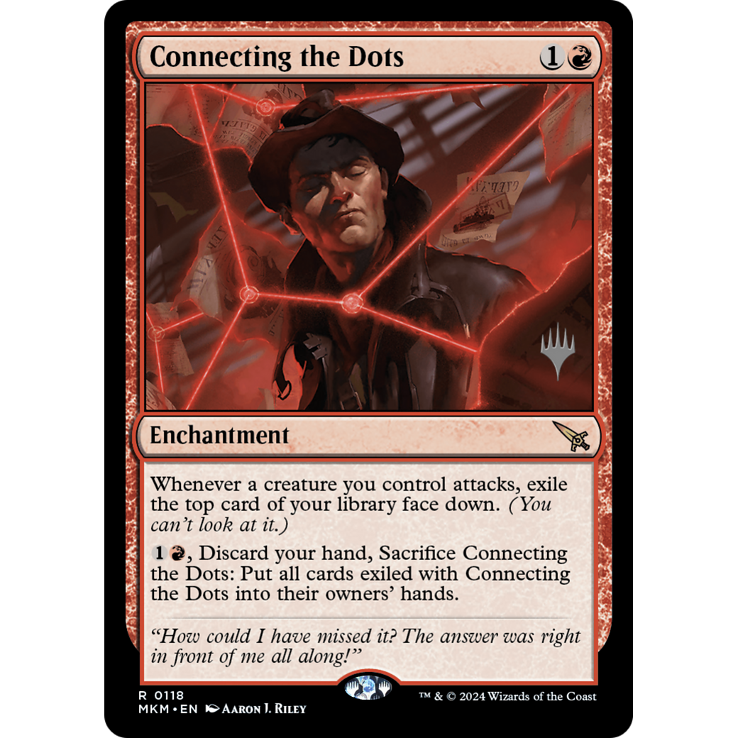 Connecting the Dots (PPMKM-118P) - Murders at Karlov Manor Promos Foil