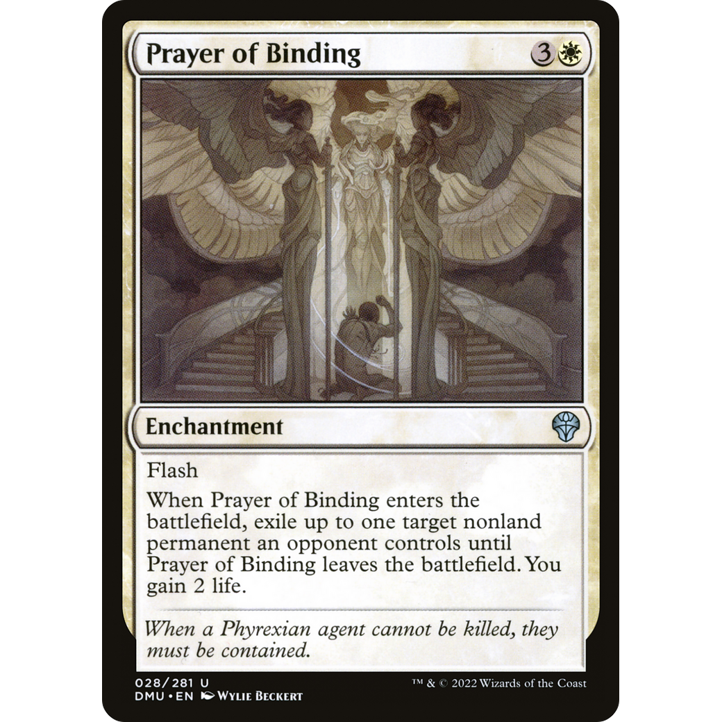 Prayer of Binding (DMU-028) - Dominaria United Foil