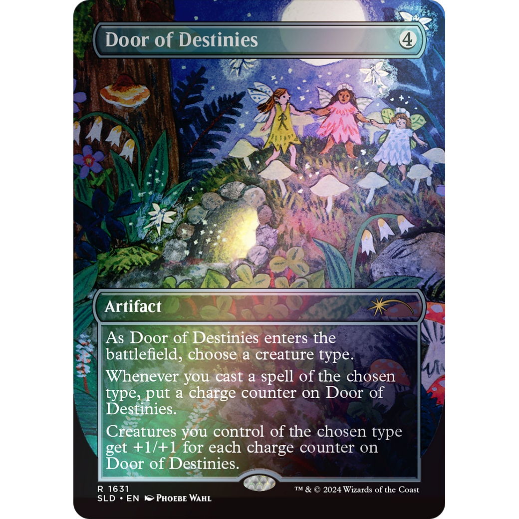Door of Destinies (Rainbow Foil) (SLD-1631) - Secret Lair Drop (Borderless) Foil