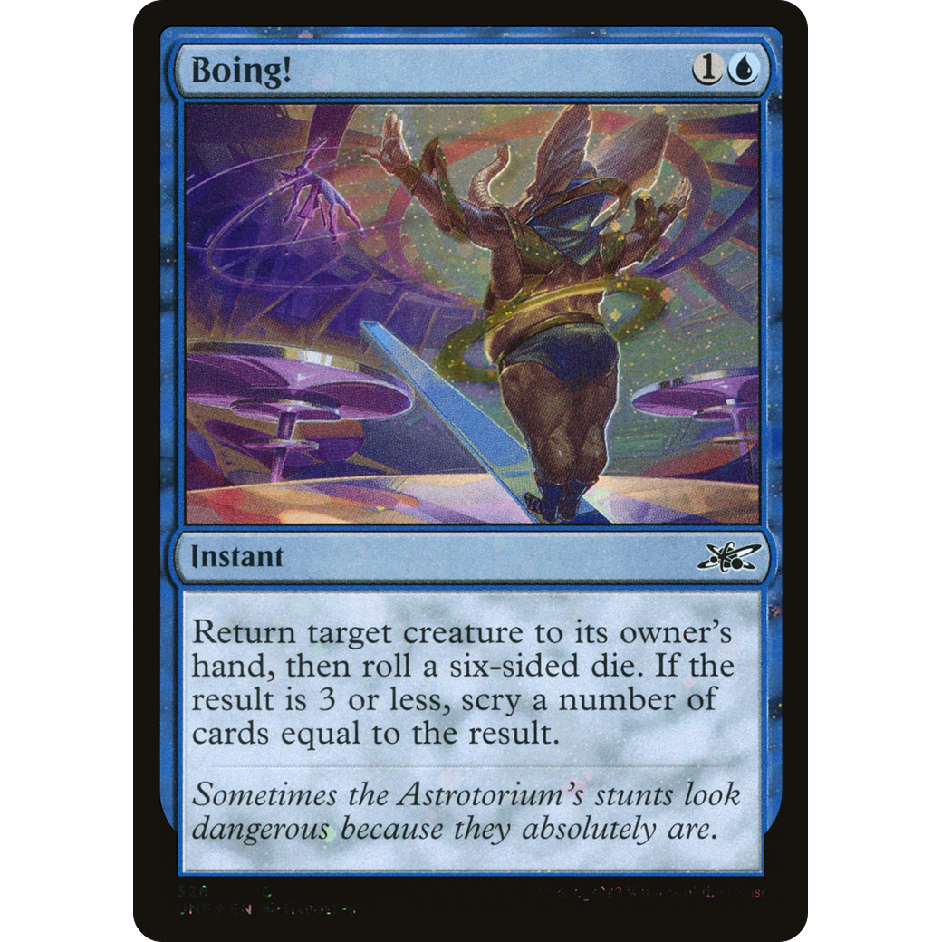 Boing! (Galaxy Foil) (UNF-326) - Unfinity Foil