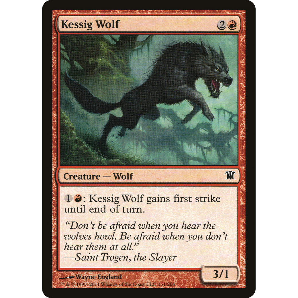 Kessig Wolf (ISD-151) - Innistrad