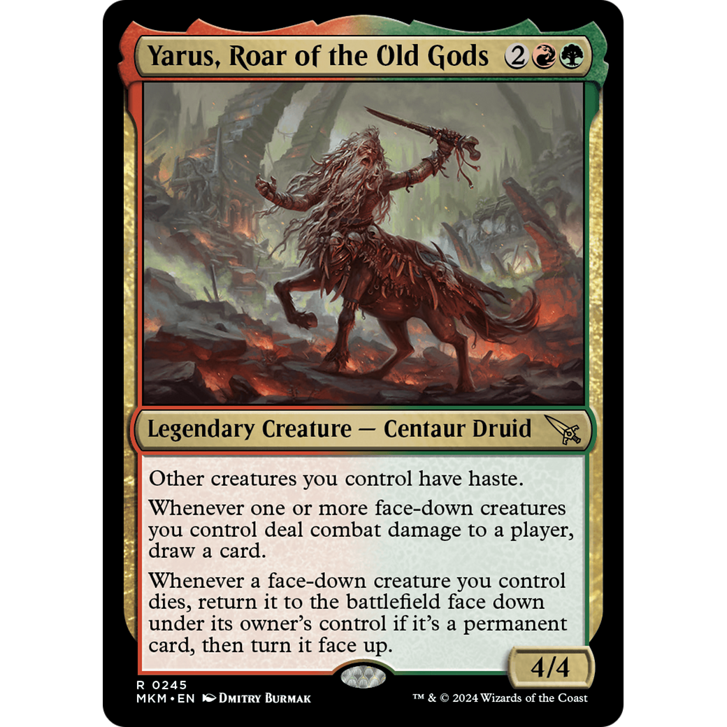 Yarus, Roar of the Old Gods (MKM-245) - Murders at Karlov Manor