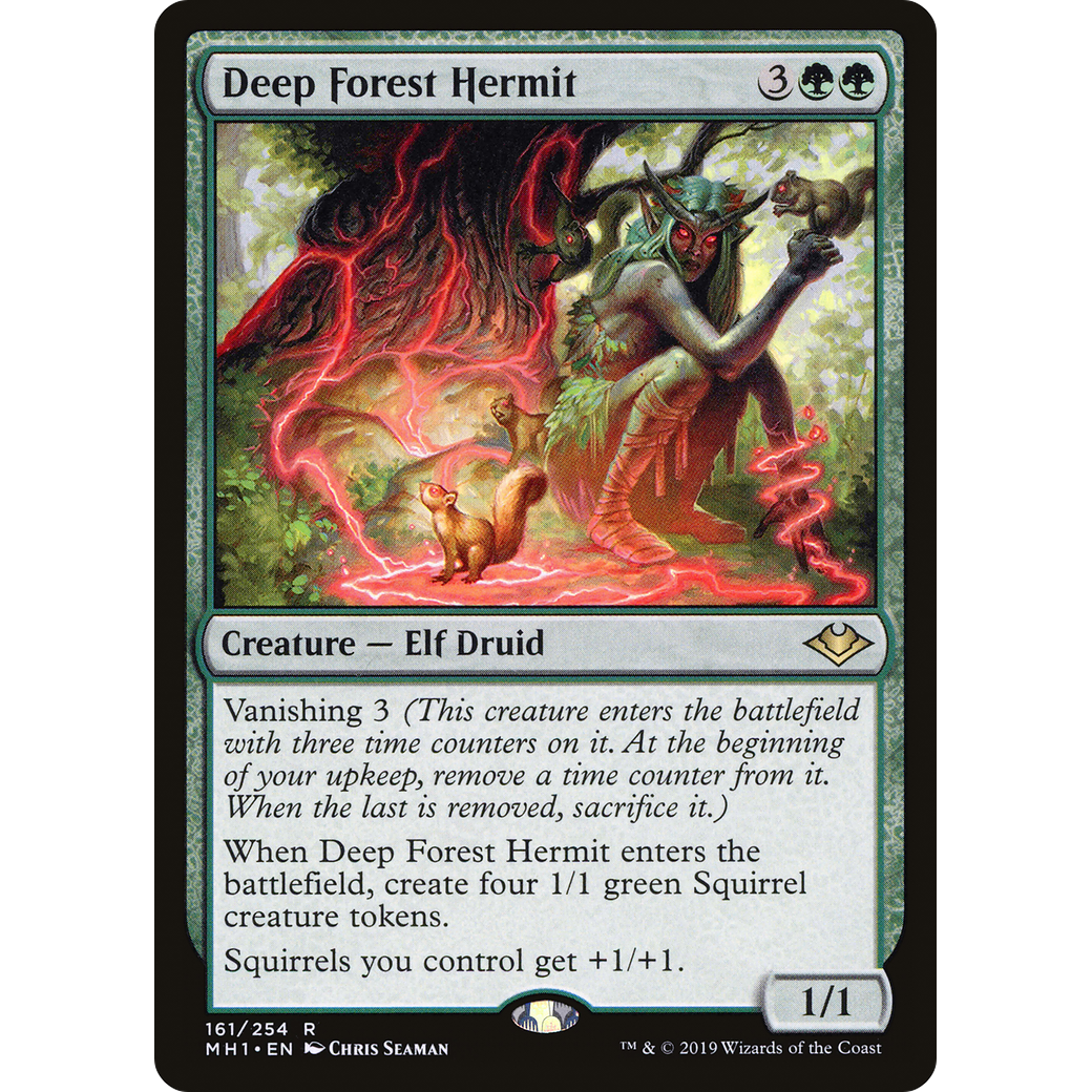 Deep Forest Hermit (MH1-161) - Modern Horizons Foil