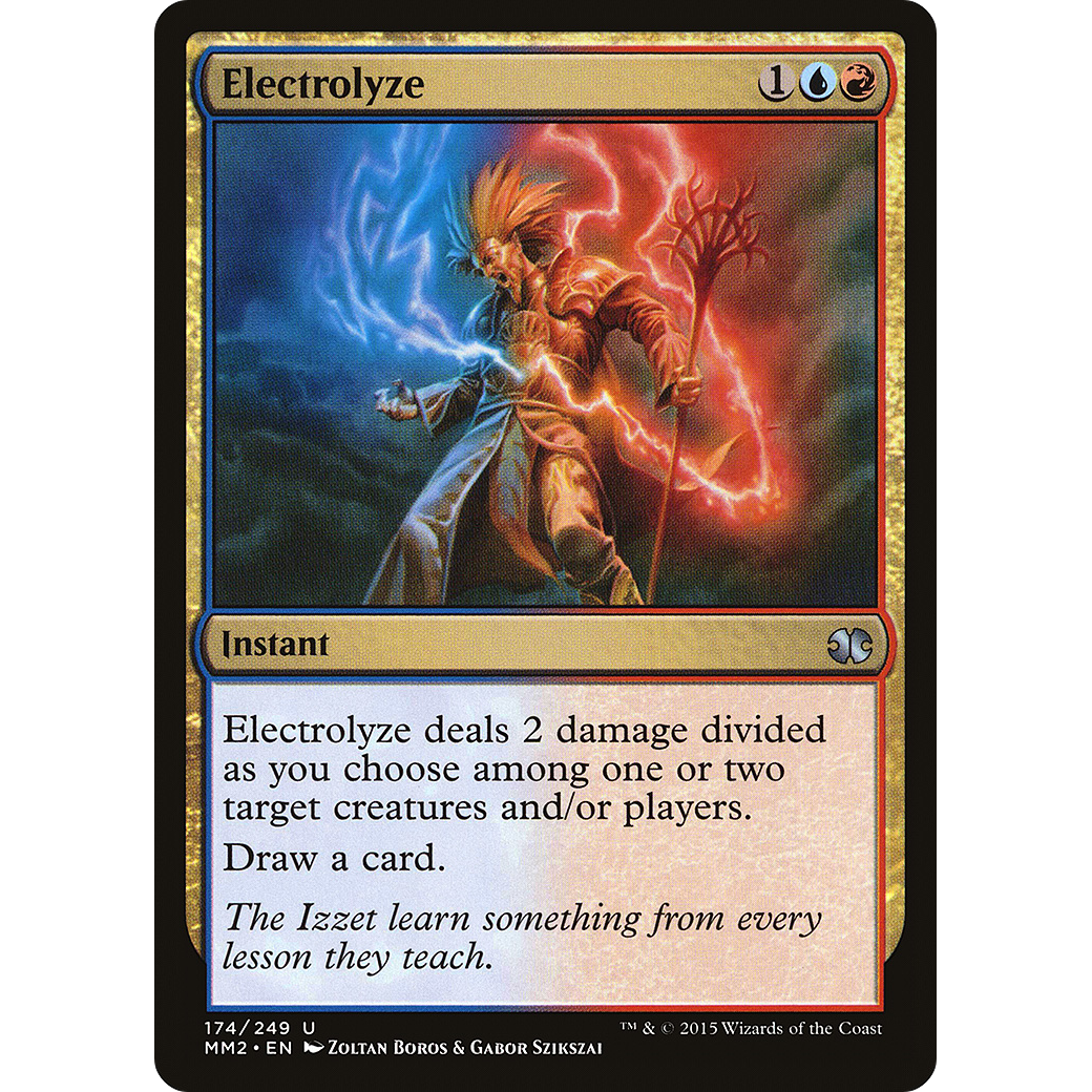 Electrolyze (MM2-174) - Modern Masters 2015 Foil