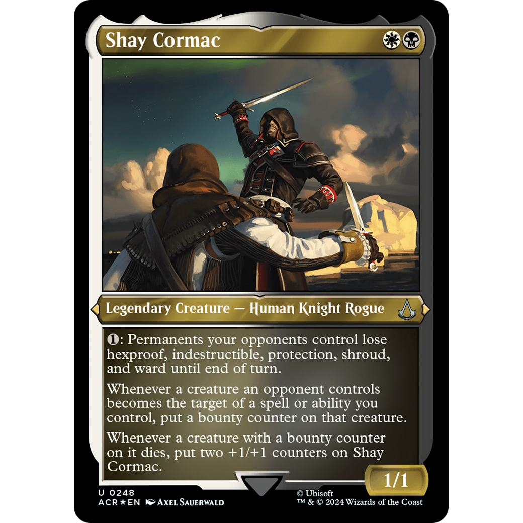 Shay Cormac (ACR-248) - Assassin's Creed Etched Foil
