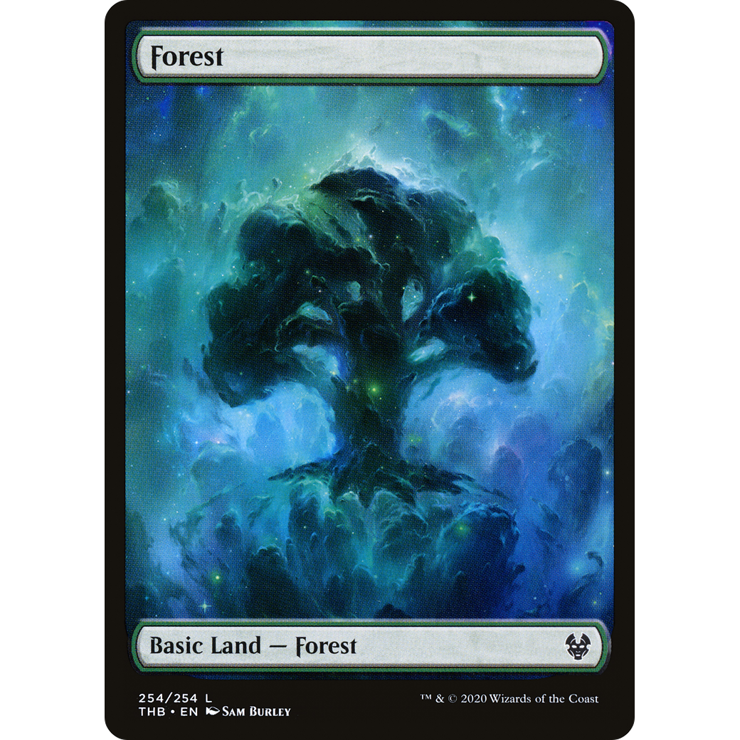 Forest (THB-254) - Theros Beyond Death Foil