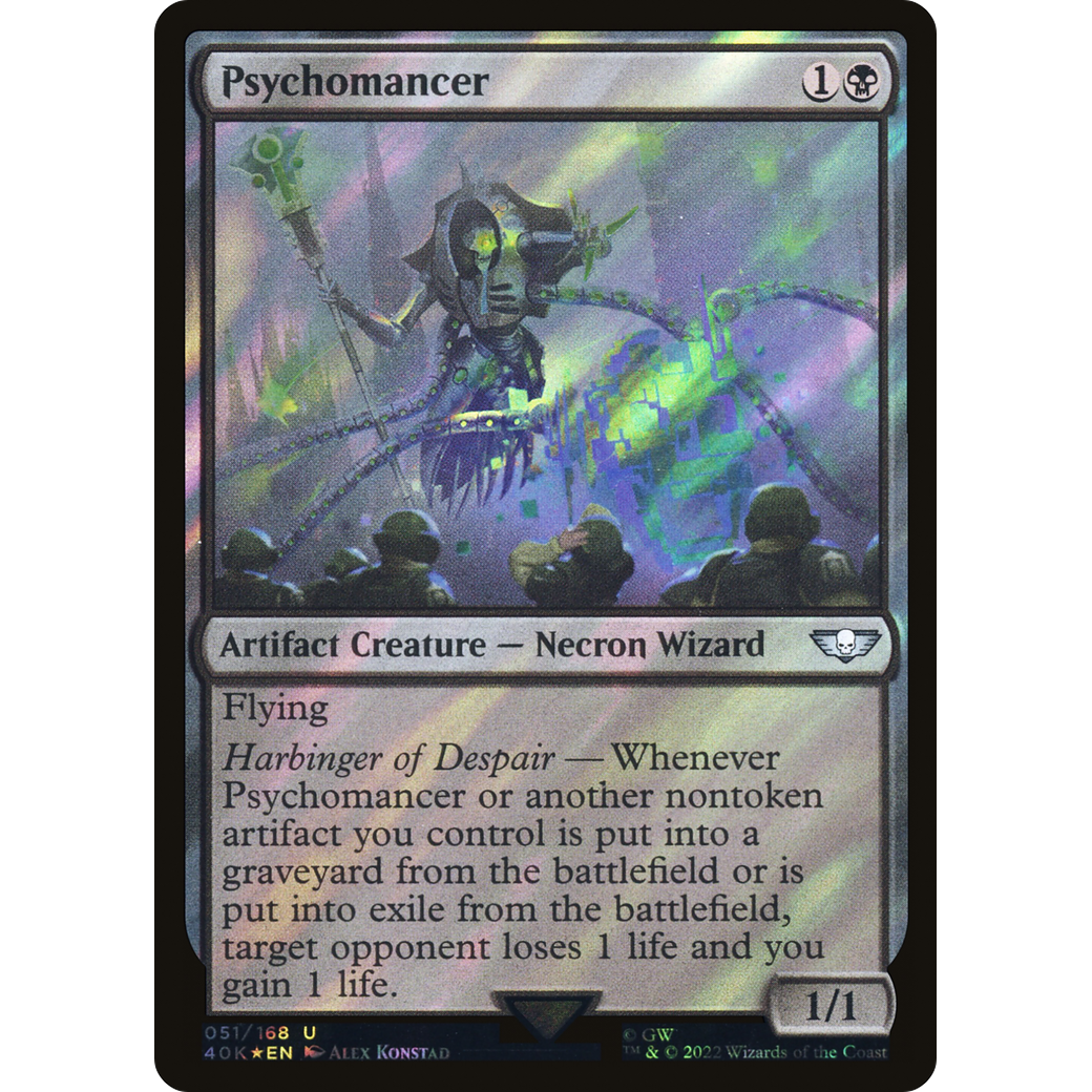 Psychomancer (40K-051) - Warhammer 40,000 Commander Foil