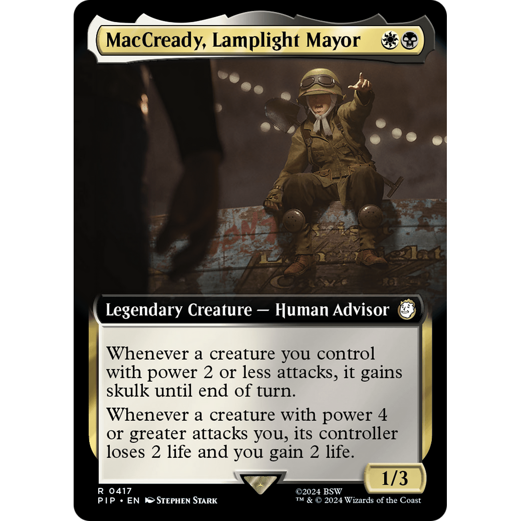 MacCready, Lamplight Mayor (PIP-417) - Fallout: (Extended Art)
