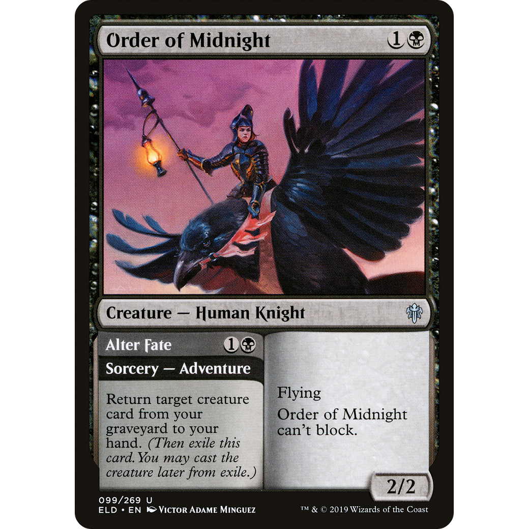 Order of Midnight (ELD-099) - Throne of Eldraine