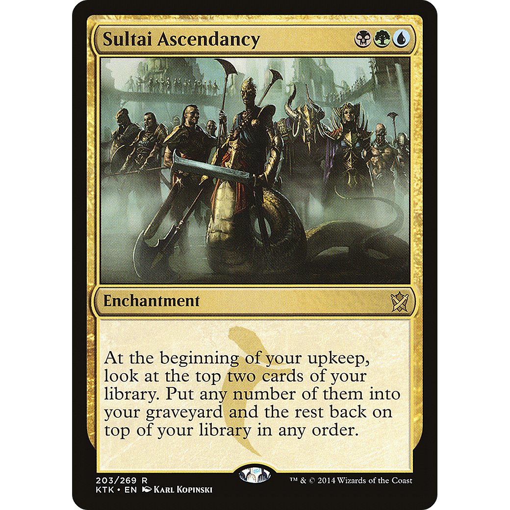 Sultai Ascendancy (KTK-203) - Khans of Tarkir Foil