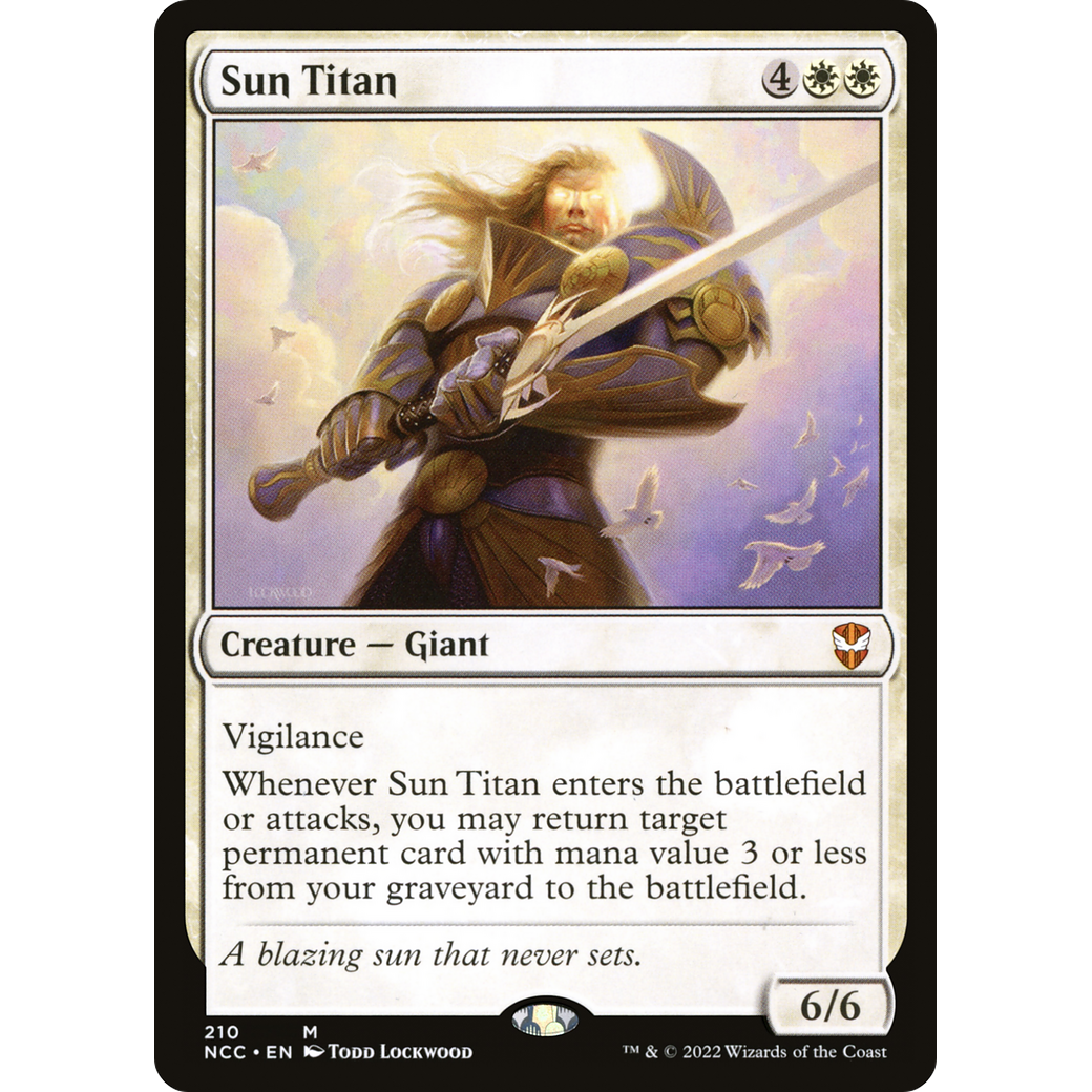 Sun Titan (NCC-210) - New Capenna Commander