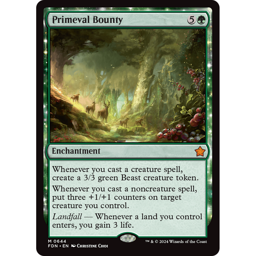 Primeval Bounty (FDN-644) - Foundations