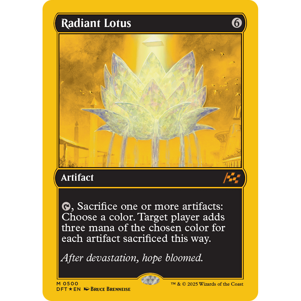 Radiant Lotus (DFT-500) - Aetherdrift Foil