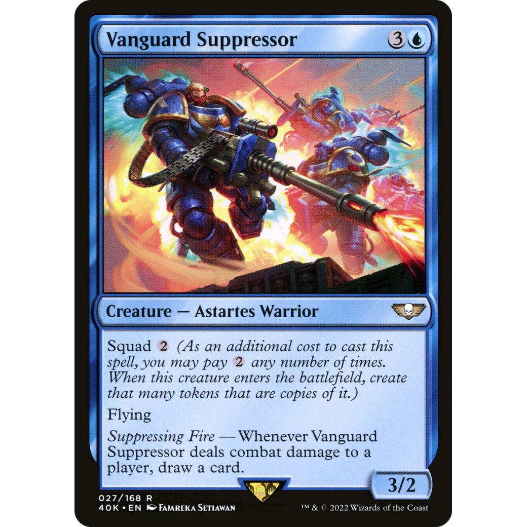 Vanguard Suppressor (40K-027) - Warhammer 40,000 Commander