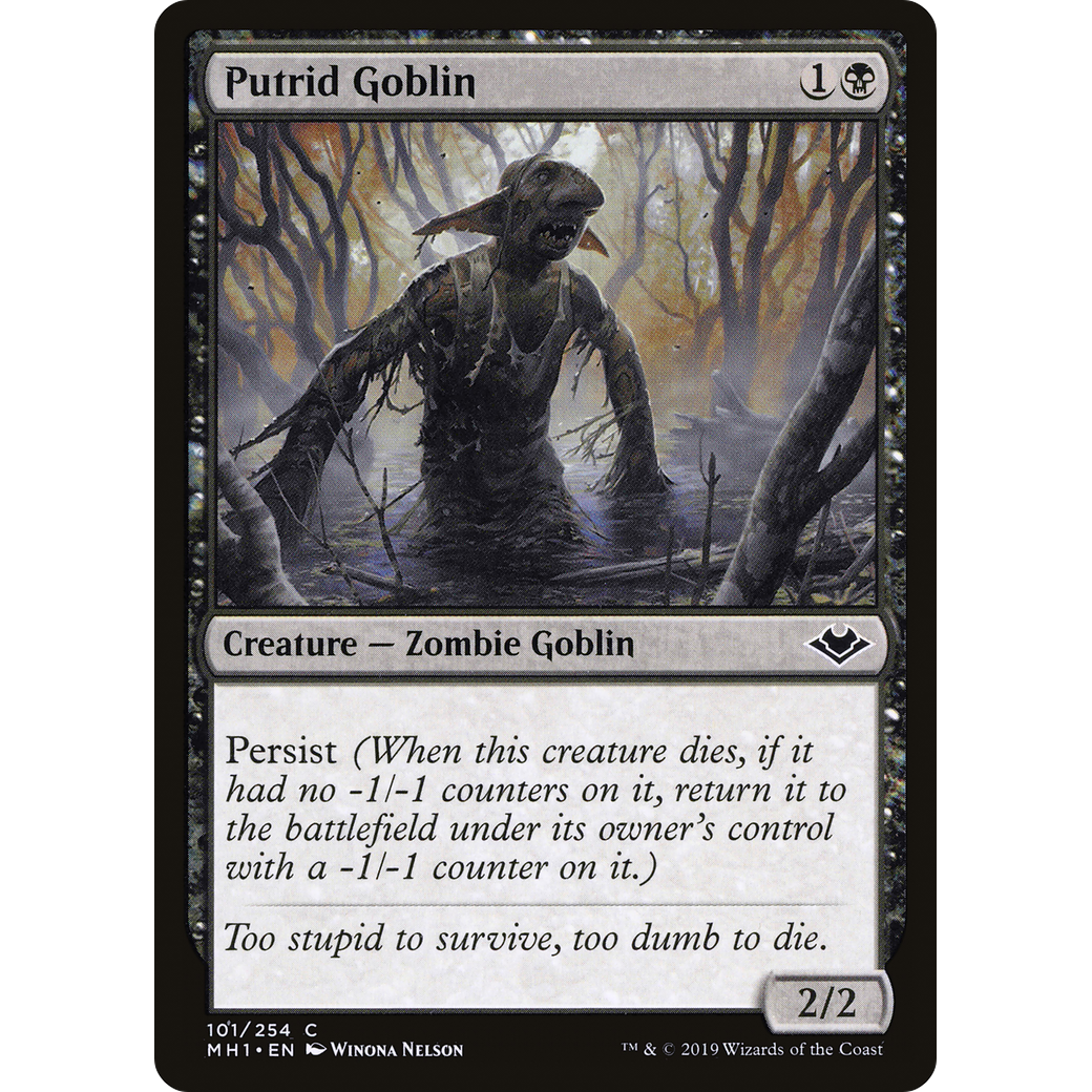 Putrid Goblin (MH1-101) - Modern Horizons