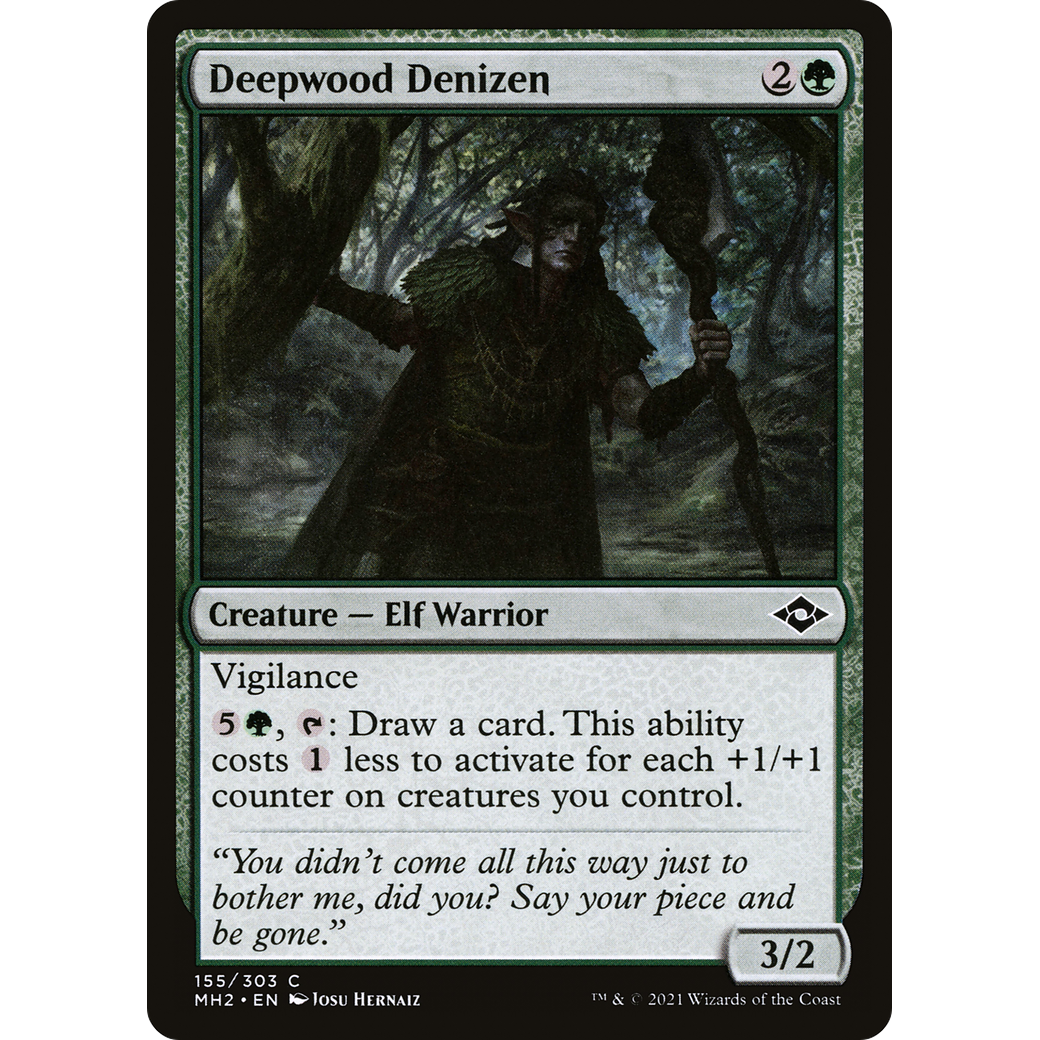 Deepwood Denizen (MH2-155) - Modern Horizons 2 Foil