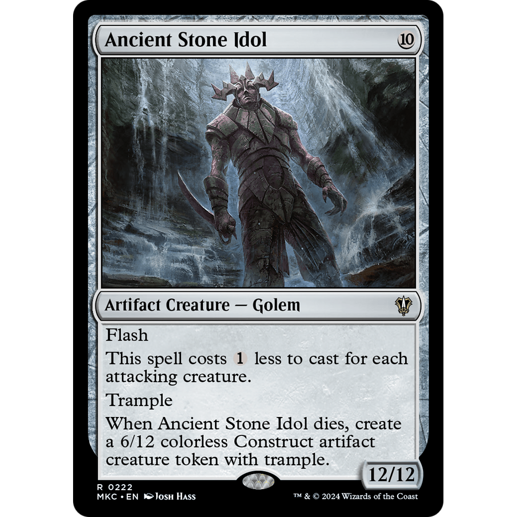 Ancient Stone Idol (MKC-222) - Murders at Karlov Manor Commander