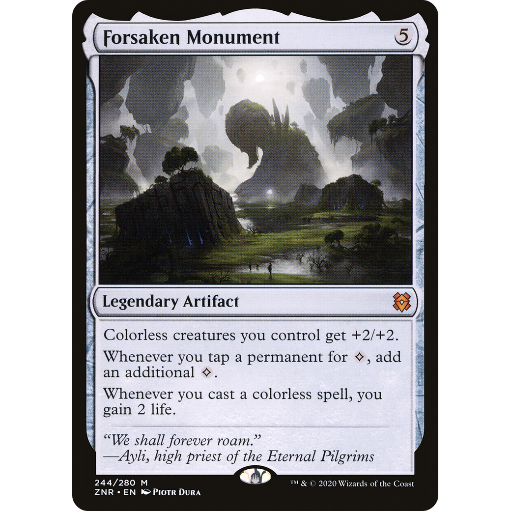 Forsaken Monument (ZNR-244) - Zendikar Rising